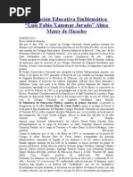 LUIS FABIO XAMMAR_ RESEÑA HISTÓRICA L.F.X.J.