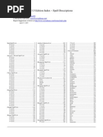 DnD3.5Index Spell Descriptions