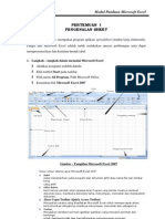 latihan dan panduan Excel 2007