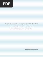 Download Analysis of Inaccuracies in Community Water Fluoridation PowerPoint by Stacey Snow SN144067353 doc pdf