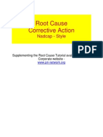 Root Cause Analysis Corrective Action