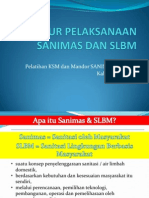 Alur Pelaksanaan Sanimas Dan SLBM