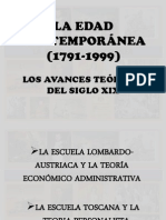 Teorías económico-administrativas del siglo XIX