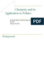 Nuclear Chemistry and Its Application To Politics