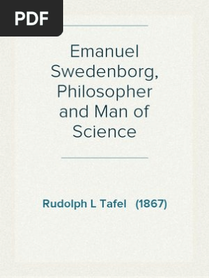 Emanuel Swedenborg Philosopher And Man Of Science Rudolph - 