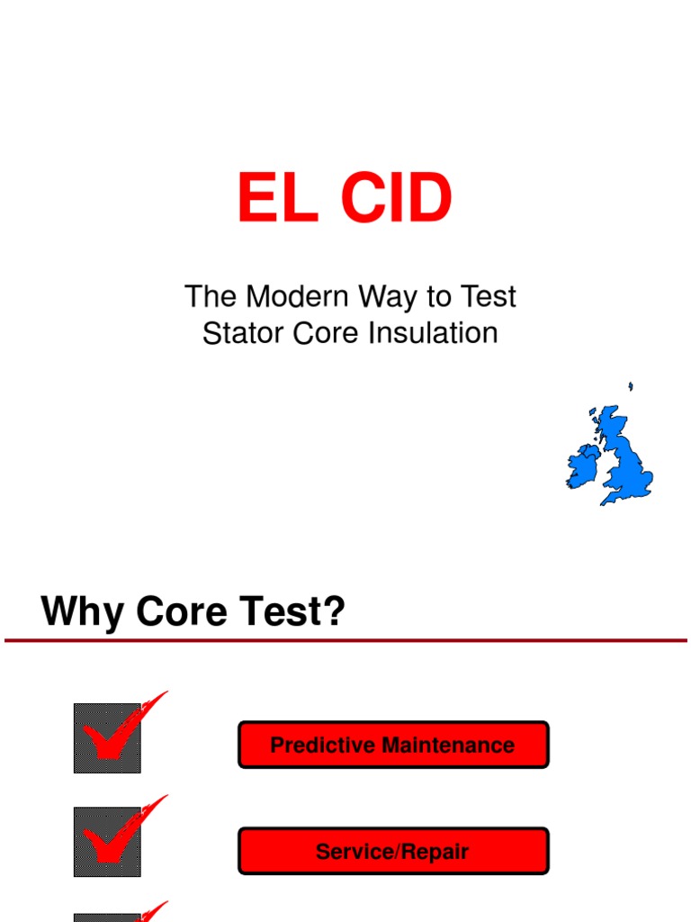 Elcid Test of Generator PDF Electric Generator Reliability Engineering