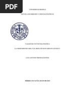 LA CRISIS HIPOTECARIA Y EL RESCATE BANCARIO EN LOS EEUU.