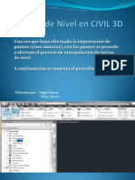 Curvas de Nivel Civil 3D