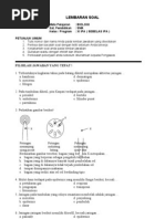 Soal Biologi Xi - 6