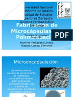 Microcapsulas por Polimerización
