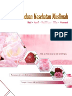 Panduan Kesehatan Muslimah Kajian Muslimah Alirsyad Tengaran