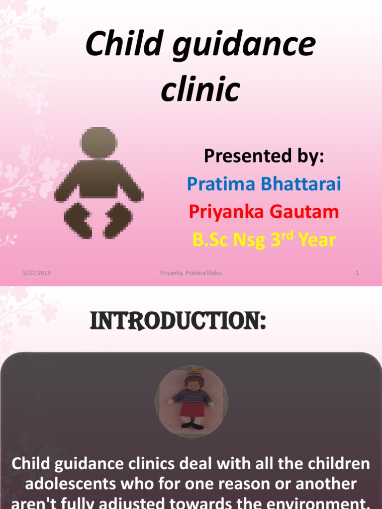 Child Guidance Clinic Mental And Behavioural Disorders Psychotherapy