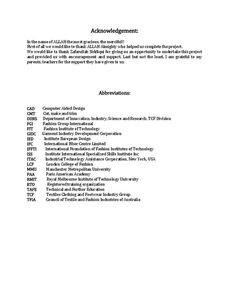 Acknowledgment | PDF | Computers | Technology & Engineering