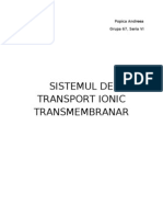 Sistemul de Transport Ionic Transmembranar