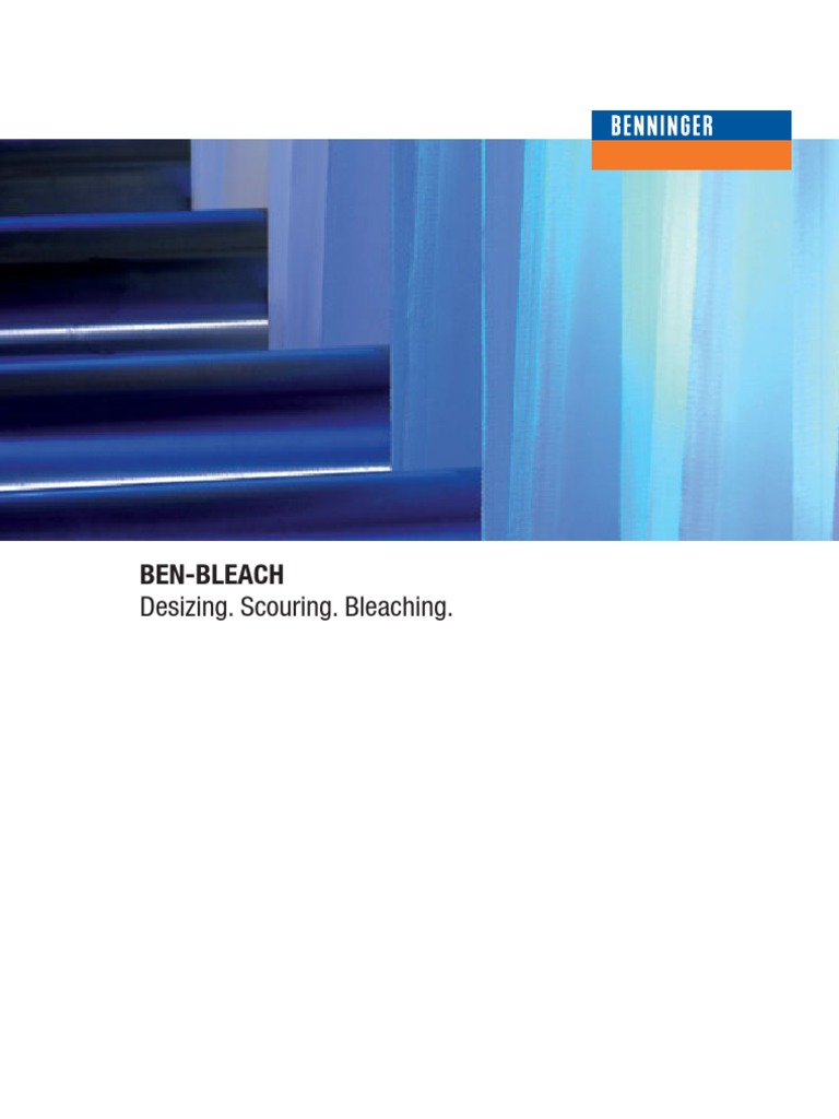 Bleaching Plant PDF Textiles Chemical Substances