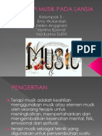 Terapi Musik Pada Lansia