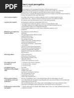 Public Law 6 Royal Prerogative