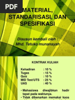 Download Material Standarisasi Dan Spesifikasi 1 by Muhammad Tetuko Munansyah SN144119176 doc pdf