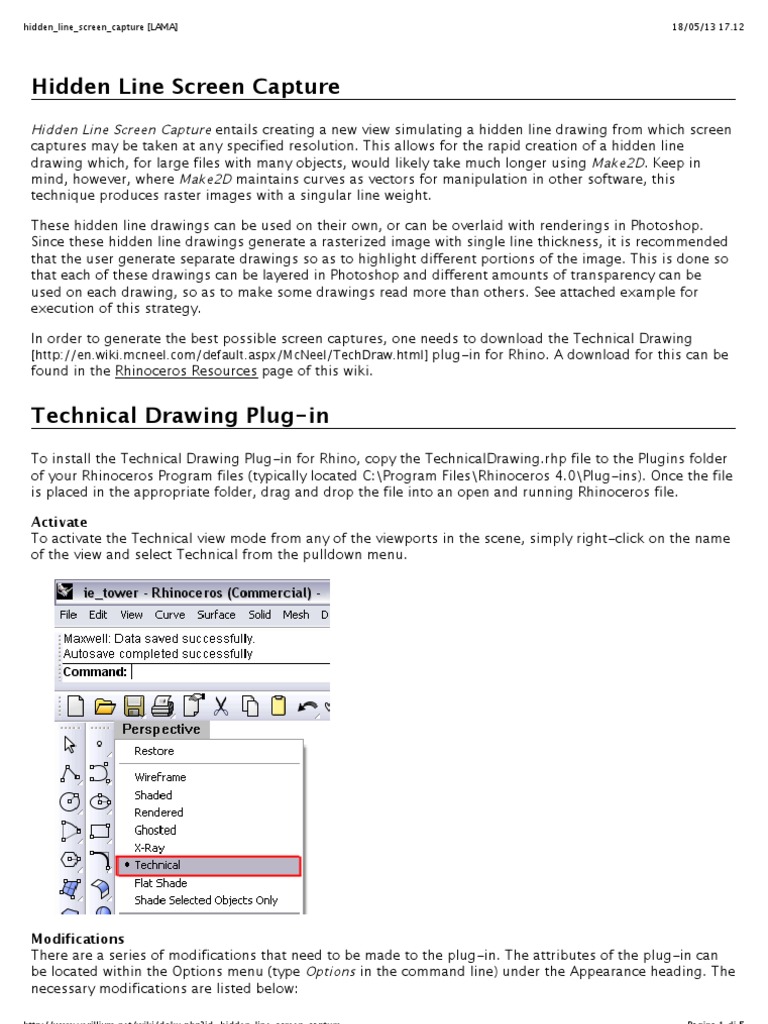 Rhino Tutorial Adobe Command Line Interface