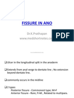 Fissure in Ano