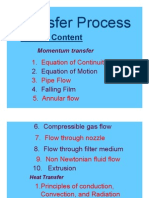 Transfer Process: Course Content