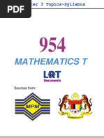 Download 954 Math T PPU_STPM Semester 3 Topics-Syllabus by Josh LRT SN144127141 doc pdf