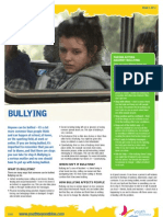 Youthbeyondblue Fact Sheet 20 - Bullying - WEB