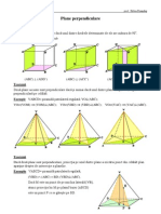 0 Plane Perpendiculare