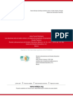 Las relaciones entre el medio cultural y el sistema de enseñanza- El pensamiento de Pierre Bourdieu