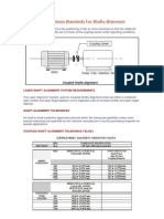 Specifications Standards For Shafts Alignment