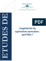 Compétitivité Des Exportations Marocaines