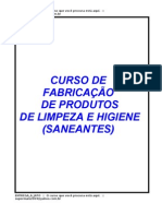 Fabricação de Produtos de Limpeza