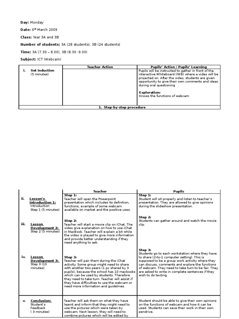 Lesson Plan Extended | PDF
