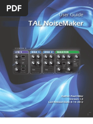 Tal Noisemaker Free Vst Synth Download