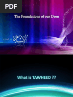 Fundamentals of Tawheed