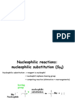 Nucleophilic Reactions