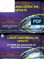 Labor Analgesia An Update