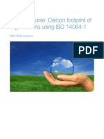 Brochure Carbon Footprint (Engels)