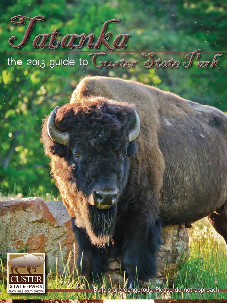 Custer State Park Guide To (2013) 32 Pages PDF American Bison