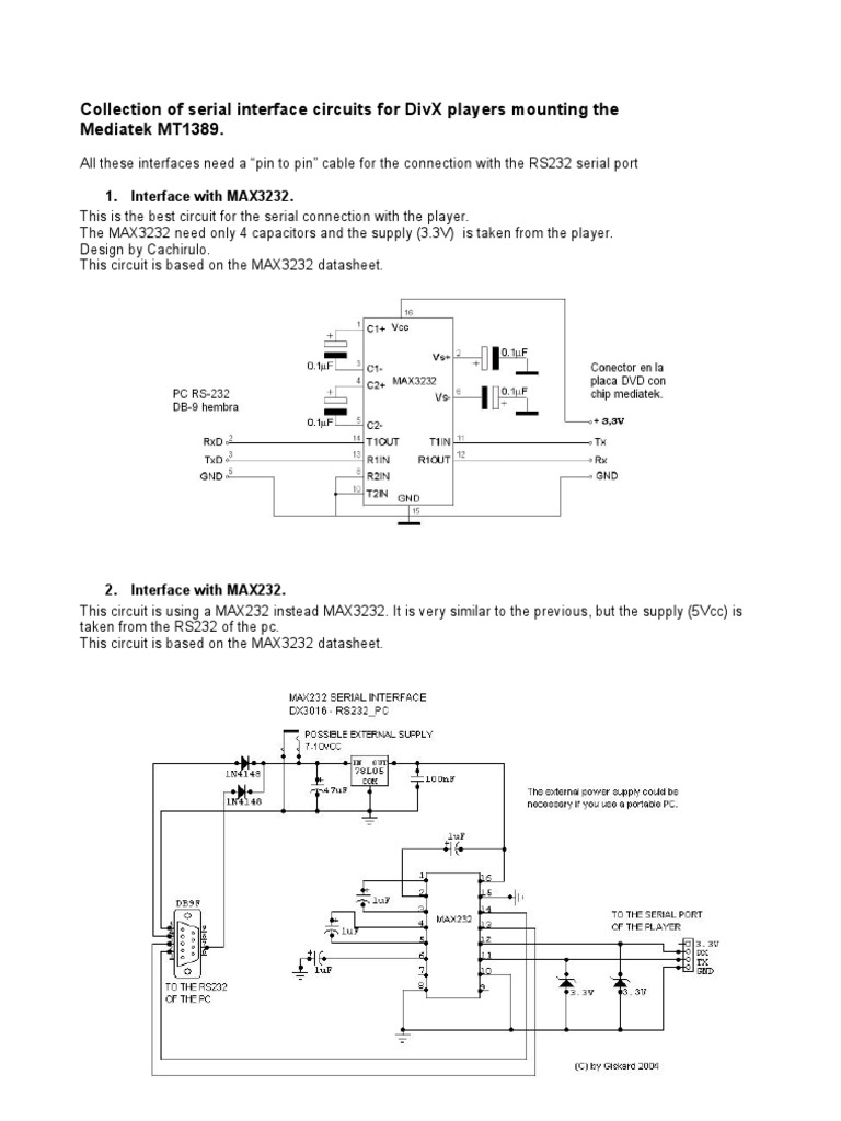 Serial Interface For MTK Chipset | PDF