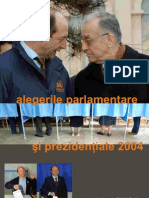 Raport IPP Alegeri Parlamentare 2004
