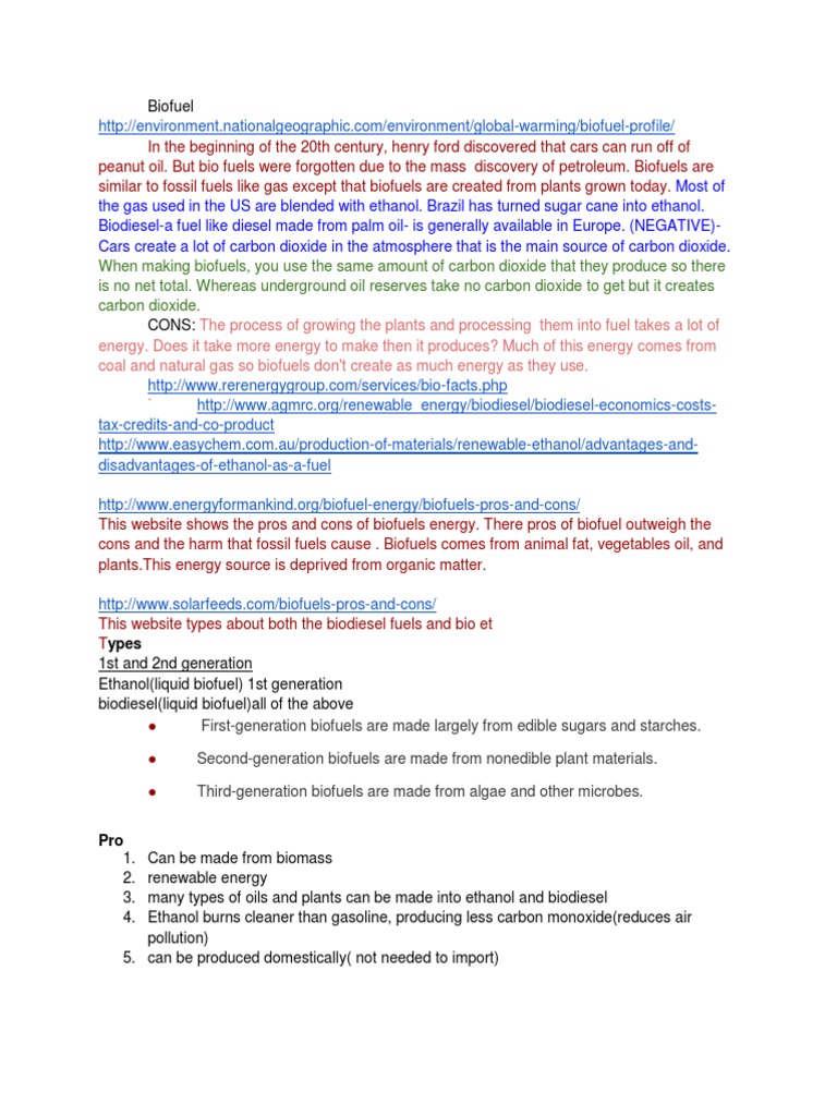 Biofuels Pros And Cons >> Biofuel Biofuel Biodiesel Biofuels Pros And Cons >> Biofuel Biofuel Biodiesel