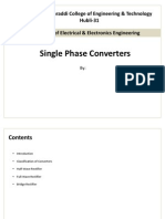 Single Phase Converters