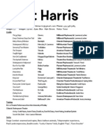 Matt Harris Resume