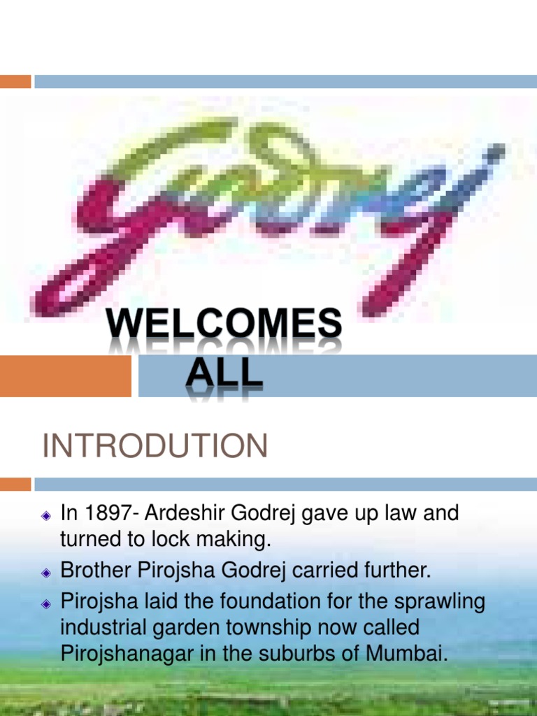 Godrej Consumer Product LTD Ppts PDF Mumbai Business