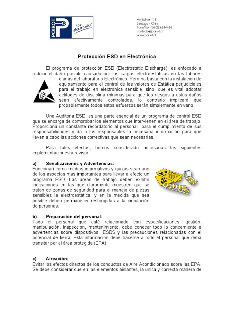 Proteccion Esd en Electronica 09-2004 | PDF | Herramientas | Electrostática