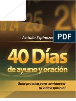 40 Dias de Ayuno y Oracion