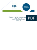 2013 Jhpiego Mini-University Agenda
