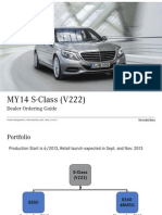 2014 S-Class Order Guide