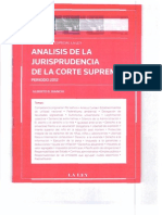 Bianchi, Analisis de La Jurisprudencia de La Corte Suprema 2012